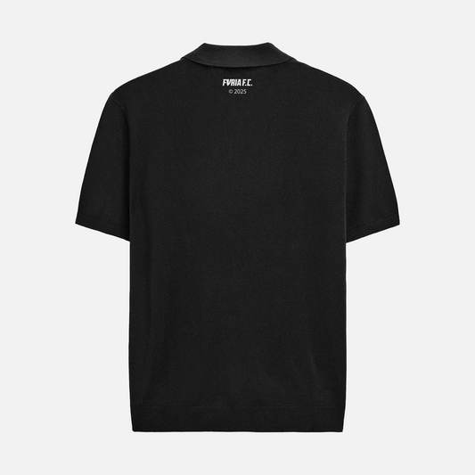 Camiseta Polo Furia FC Preta