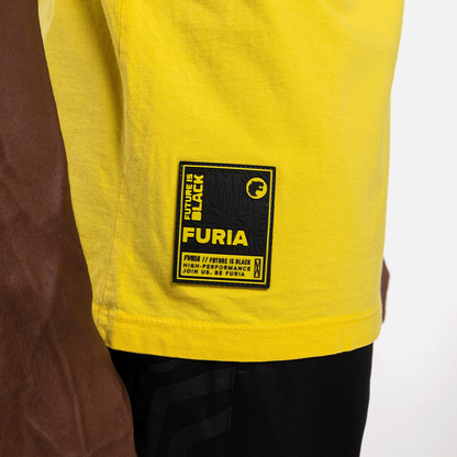 Camiseta Furia Future is Black Sankofa Amarela