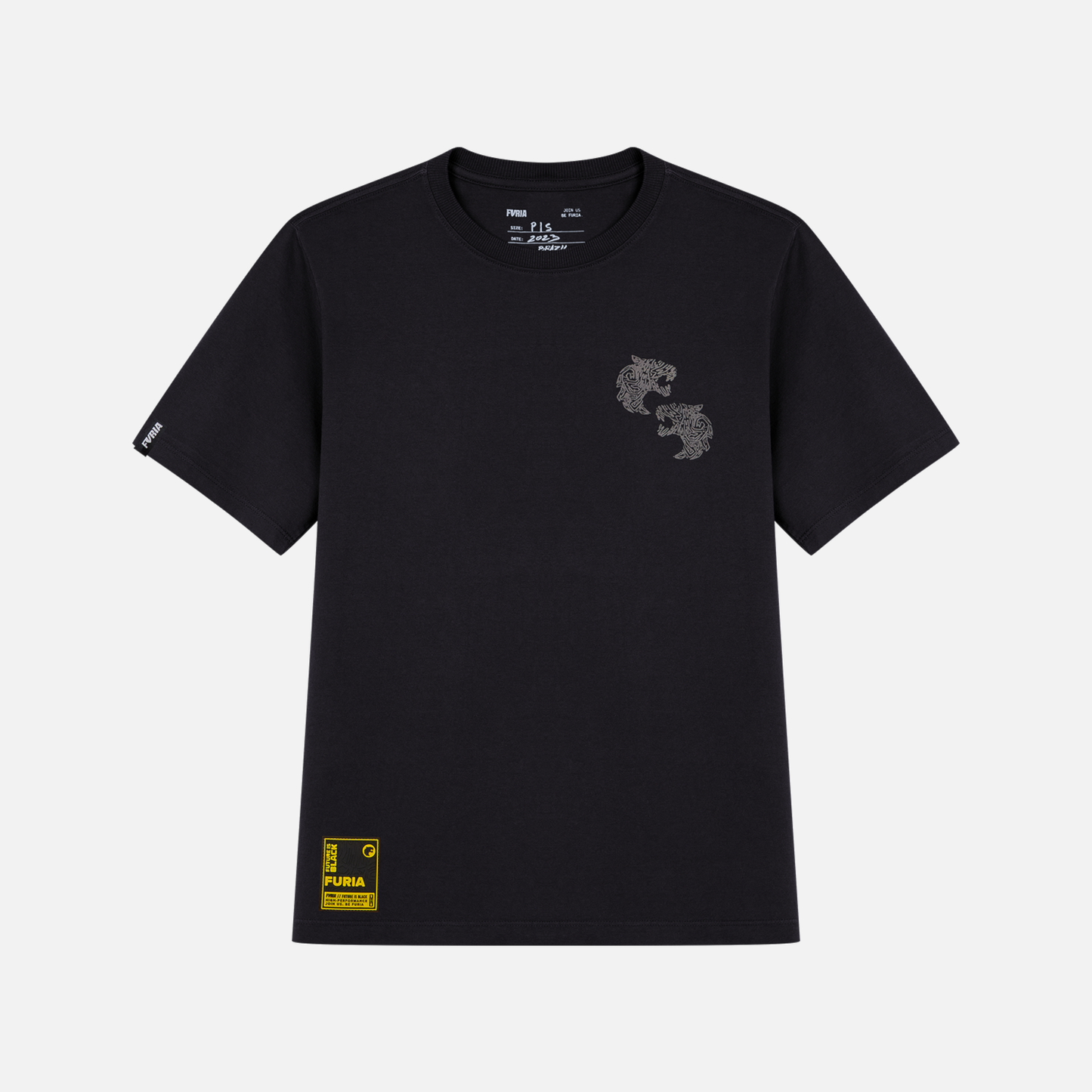 Camiseta Furia Future is Black Sankofa Preta