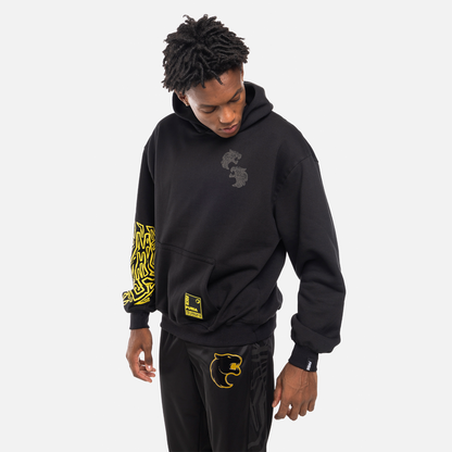 Moletom Oversized Furia Future is Black Sankofa Preto
