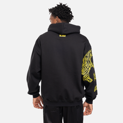 Moletom Oversized Furia Future is Black Sankofa Preto