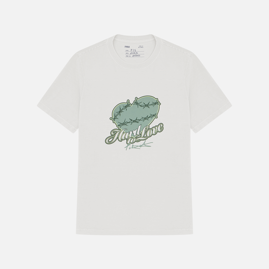 Camiseta Furia Hard To Love Off White