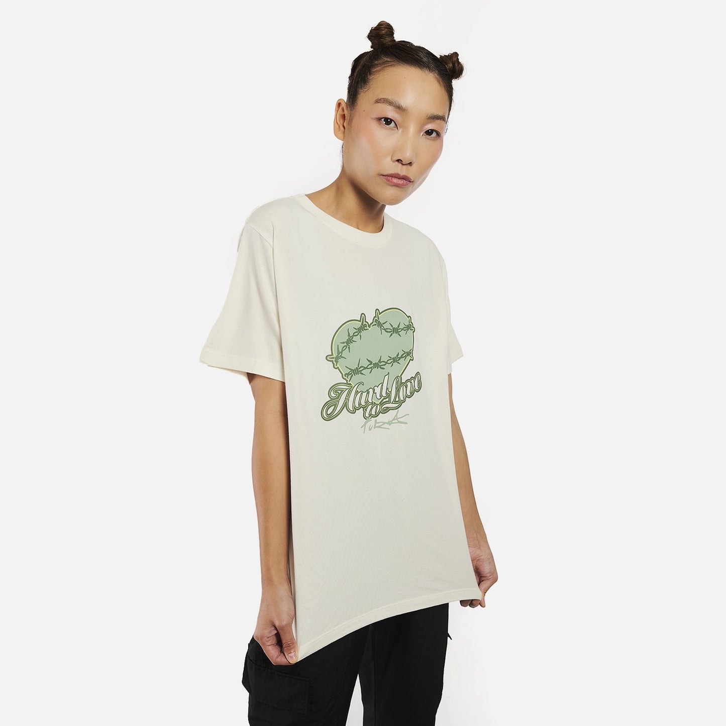 Camiseta Furia Hard To Love Off White