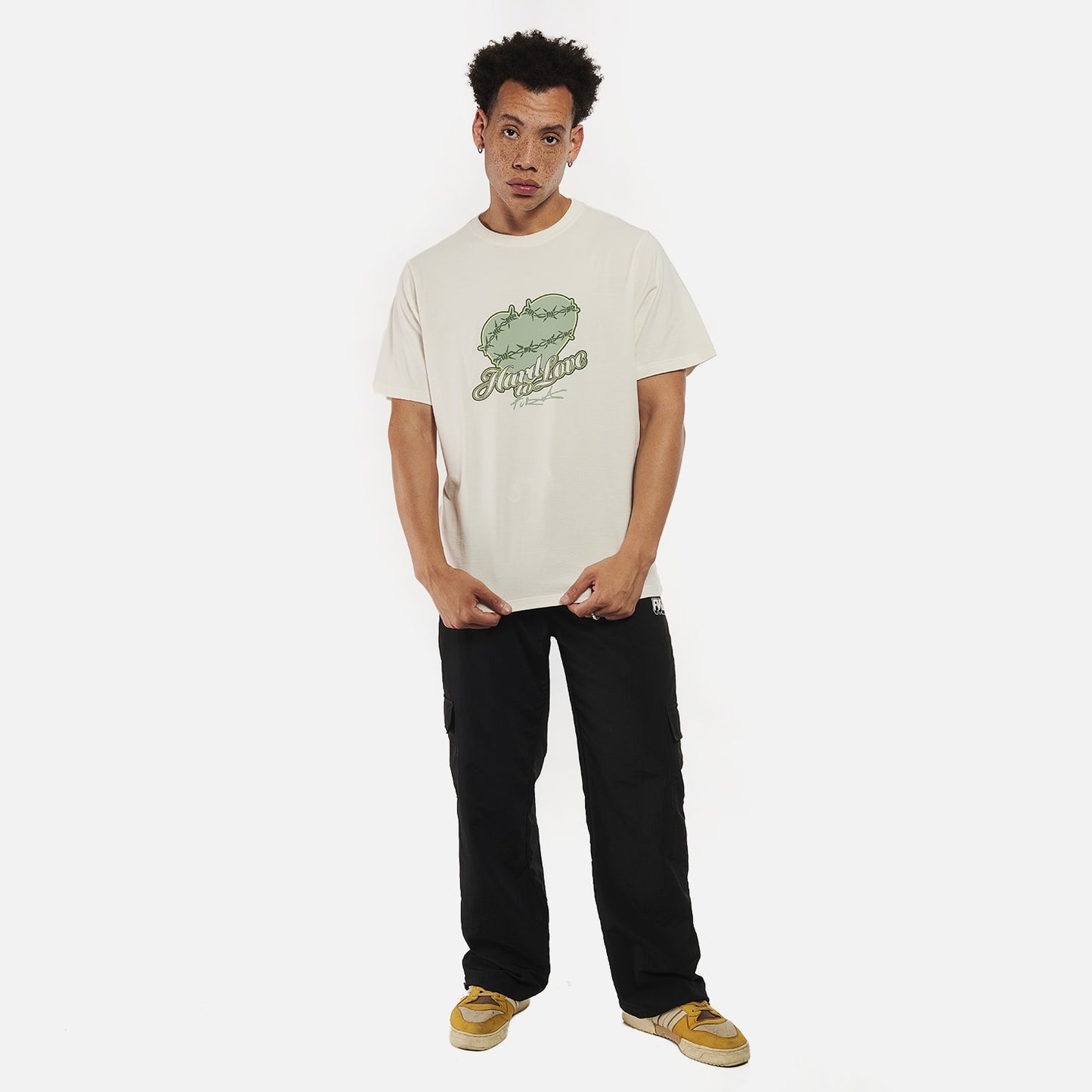 Camiseta Furia Hard To Love Off White