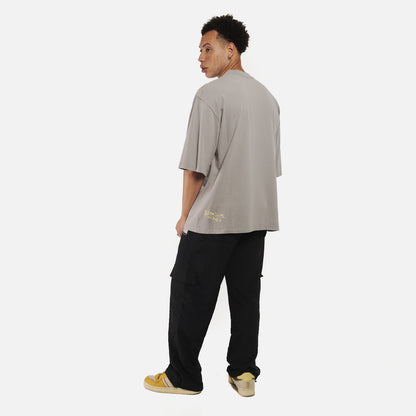 Camiseta Oversized Furia Harder To Kill Cinza
