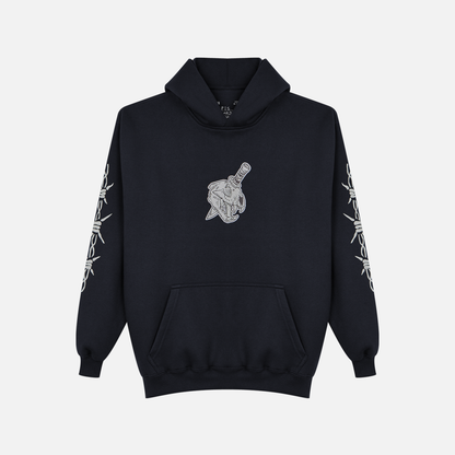 Moletom Oversized Furia Harder To Kill Preto