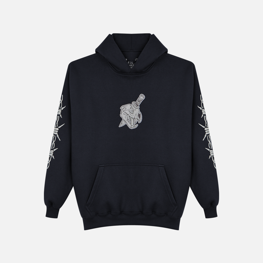Moletom Oversized Furia Harder To Kill Preto