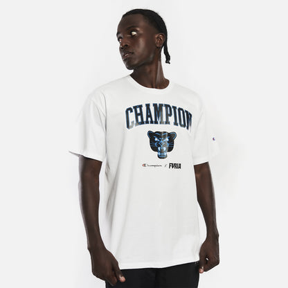 Camiseta Furia x Champion College Off White