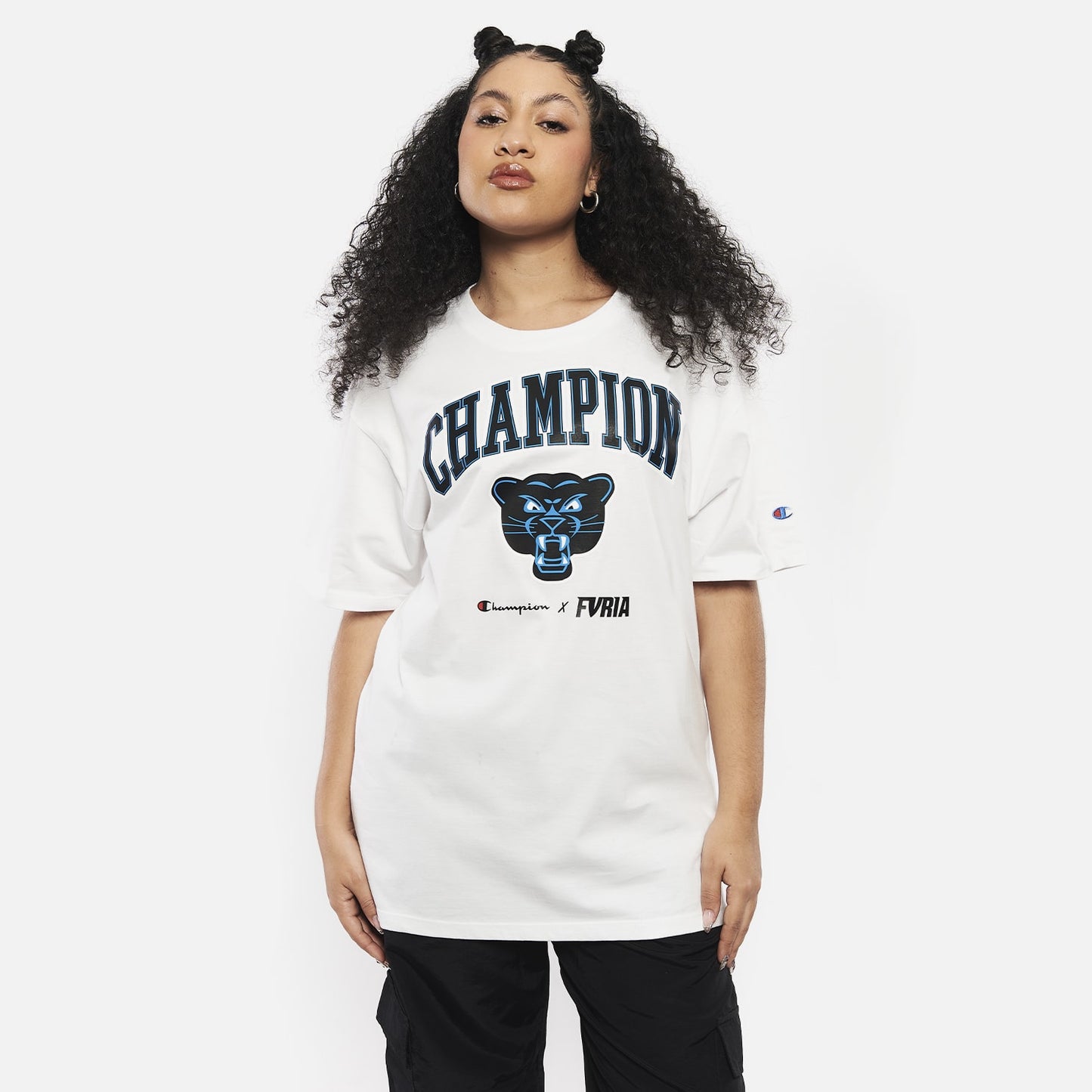 Camiseta Furia x Champion College Off White