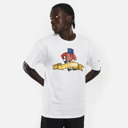 Camiseta Furia x Champion Mascot Off White