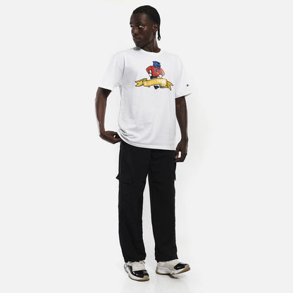 Camiseta Furia x Champion Mascot Off White