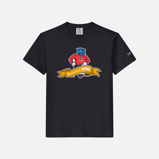 Camiseta Furia x Champion Mascot Preta