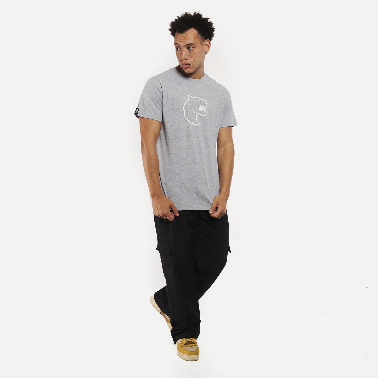 Camiseta Furia Classic 2 Cinza Mescla