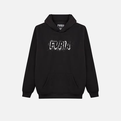 Moletom Oversized Furia Spray It Preto