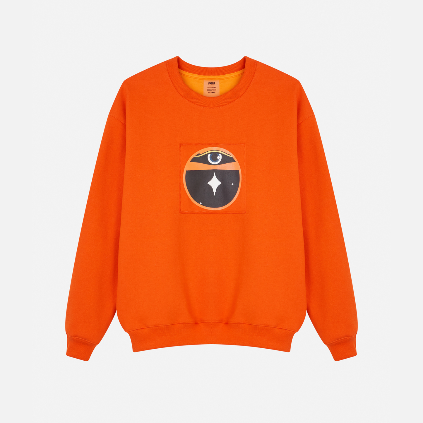 Moletom Careca Furia Magic Panthera Laranja