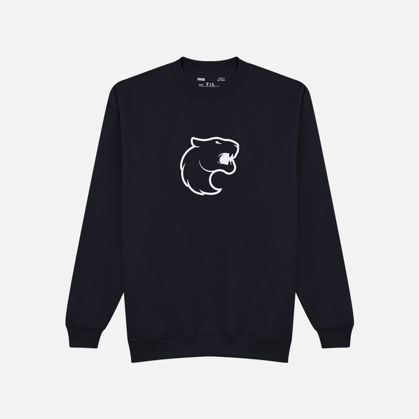 Moletom Careca Furia Classic 2 Preto