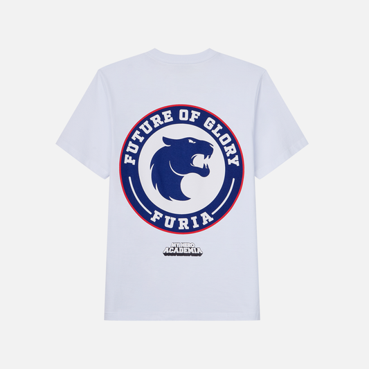 Camiseta My Hero Academia x Furia U.A Branca