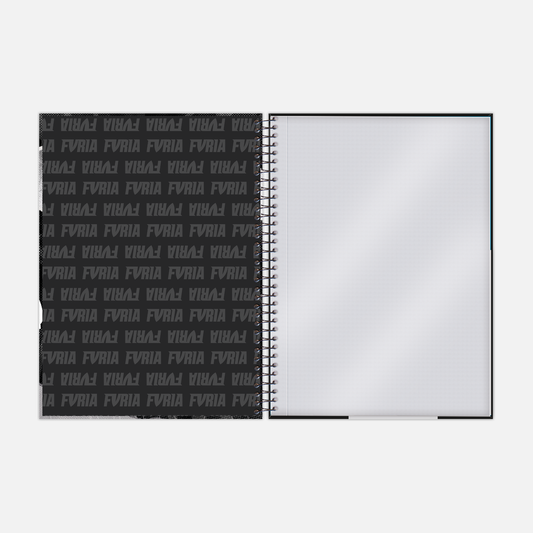 Caderno Furia | Foroni Veio Pra Vencer Preto 80 fls