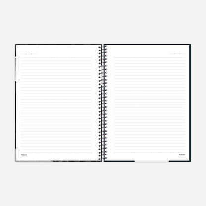 Caderno Furia | Foroni Preto e Branco 80 fls