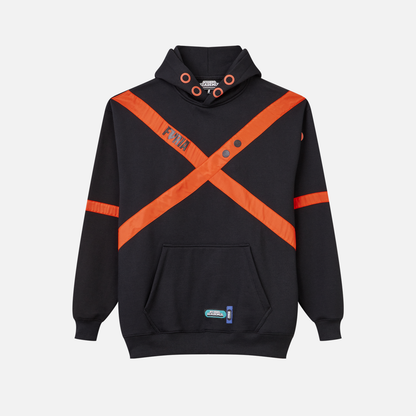 Moletom My Hero Academia x Furia Bakugo Preto