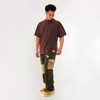Camiseta Oversized Furia x Zor Woodhorse Marrom