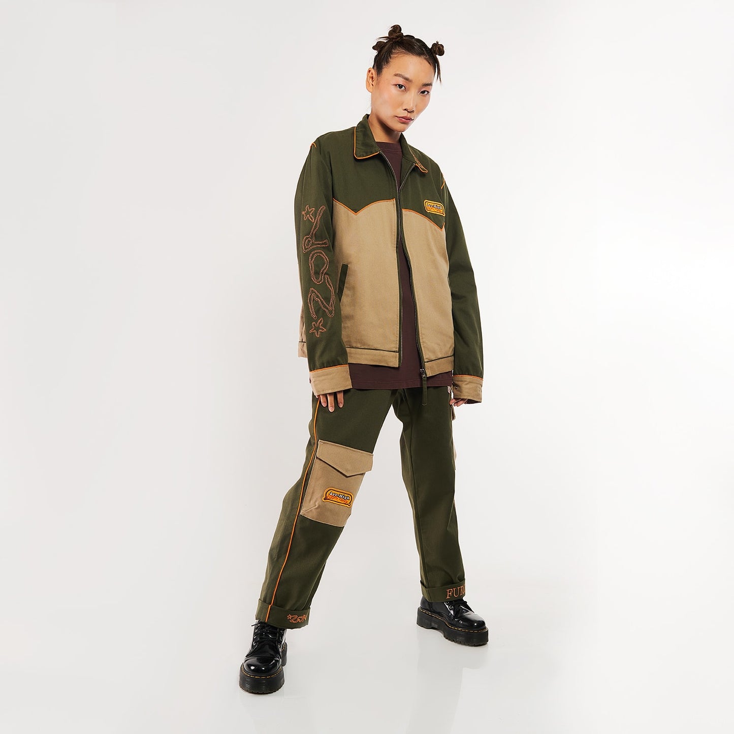 Jaqueta Furia x Zor Verde Militar