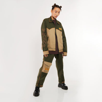 Jaqueta Furia x Zor Verde Militar