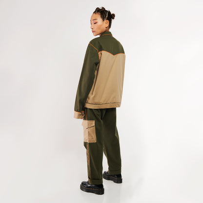 Jaqueta Furia x Zor Verde Militar