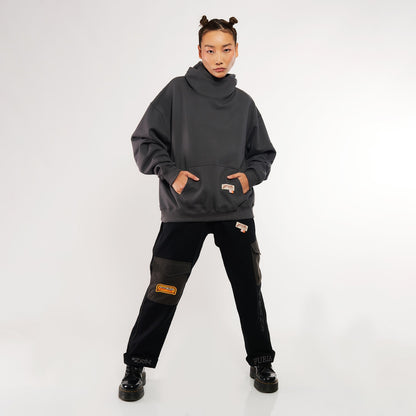 Moletom Oversized Furia x Zor Chumbo