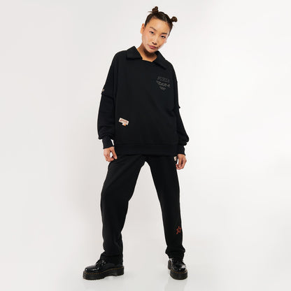Moletom Polo Furia x Zor Preto