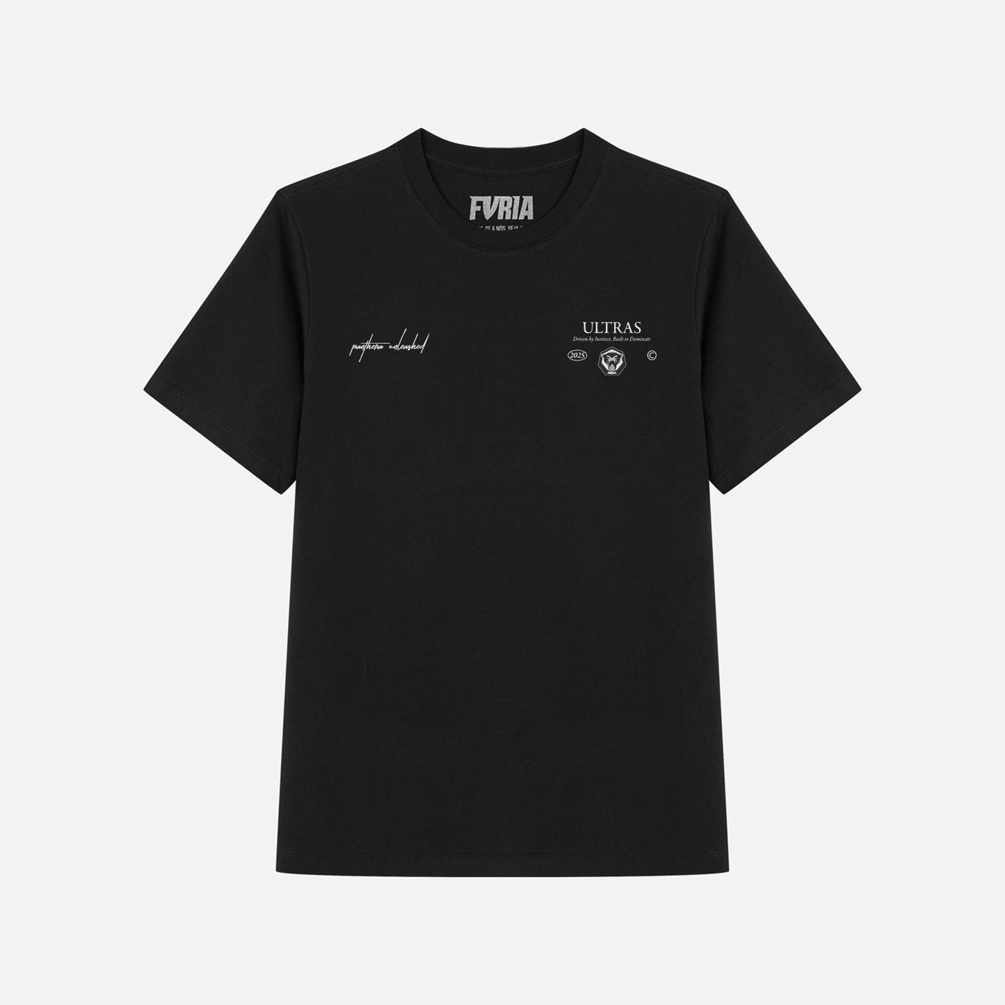 Camiseta Oversized Furia FC Ultras Preta