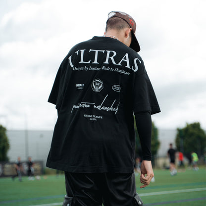 Camiseta Oversized Furia FC Ultras Preta