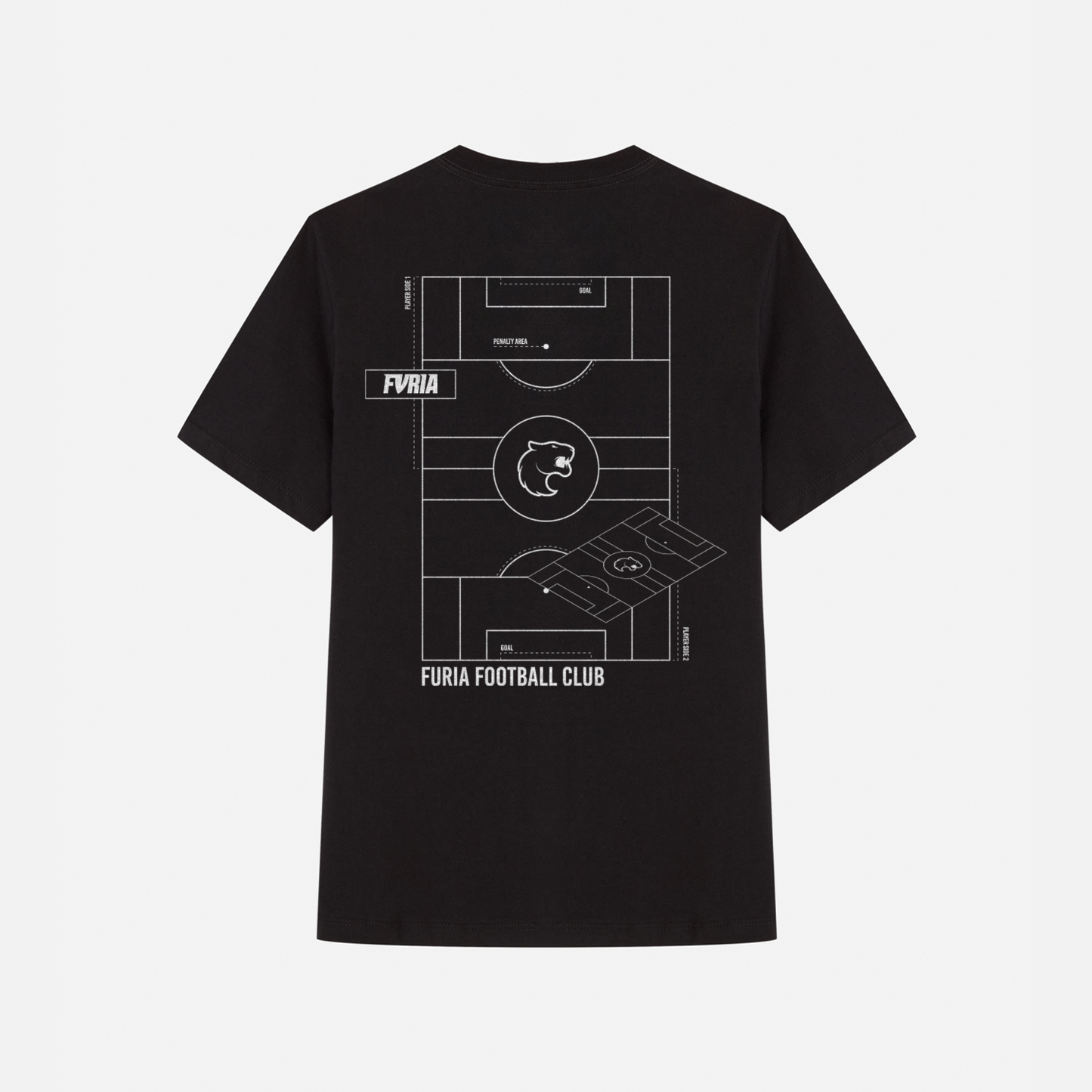 Camiseta Furia FC Field Preta