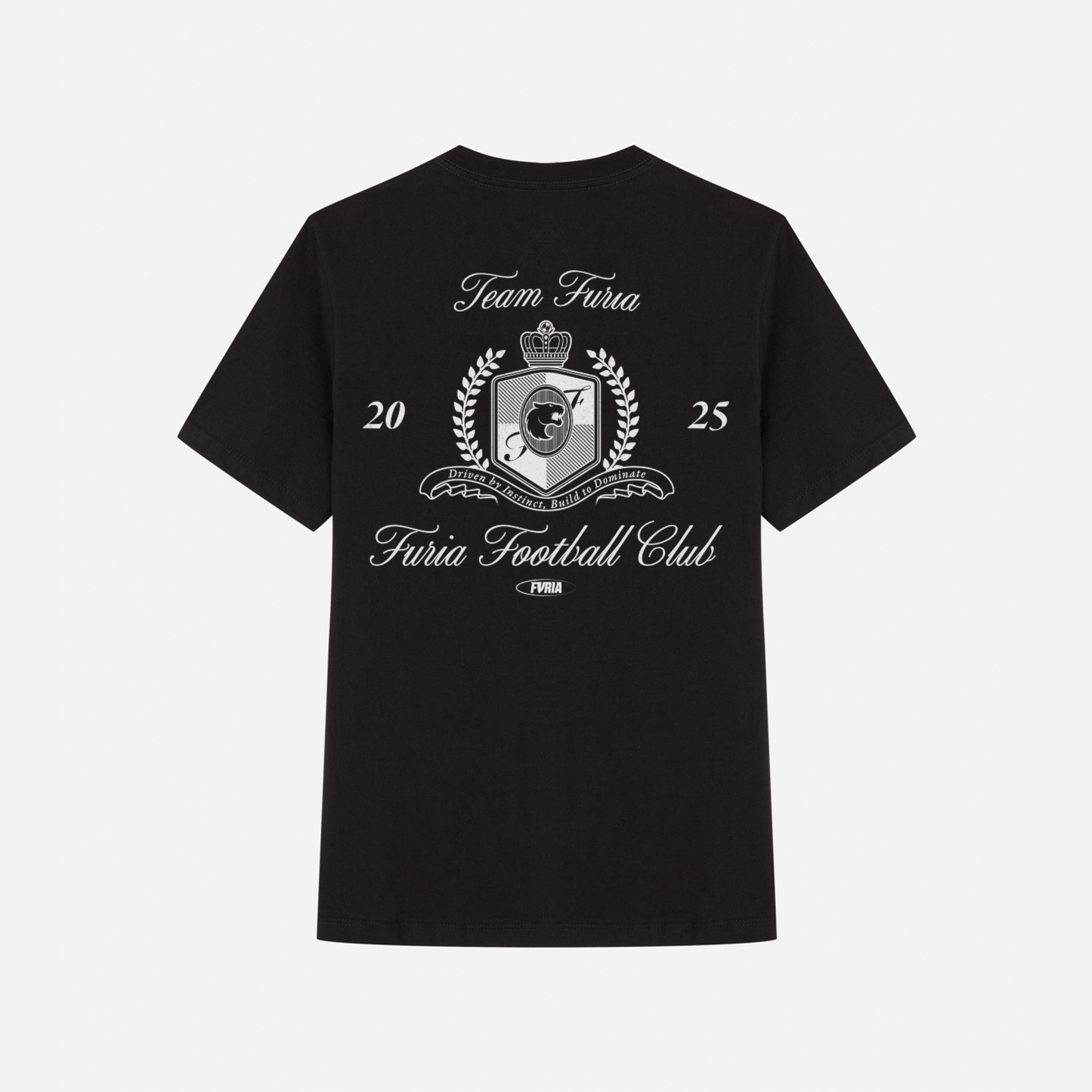Camiseta Oversized Furia FC Coat Preta