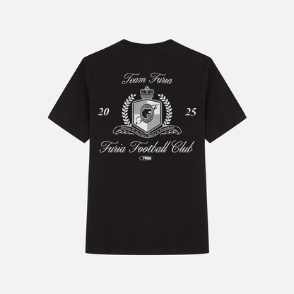 Camiseta Oversized Furia FC Coat Preta