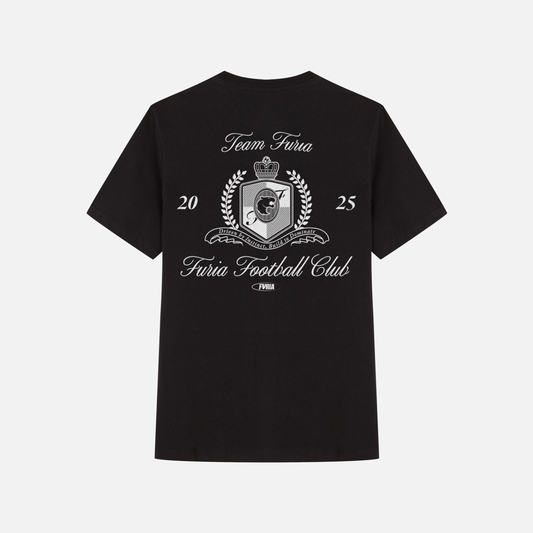 Camiseta Oversized Furia FC Coat Preta