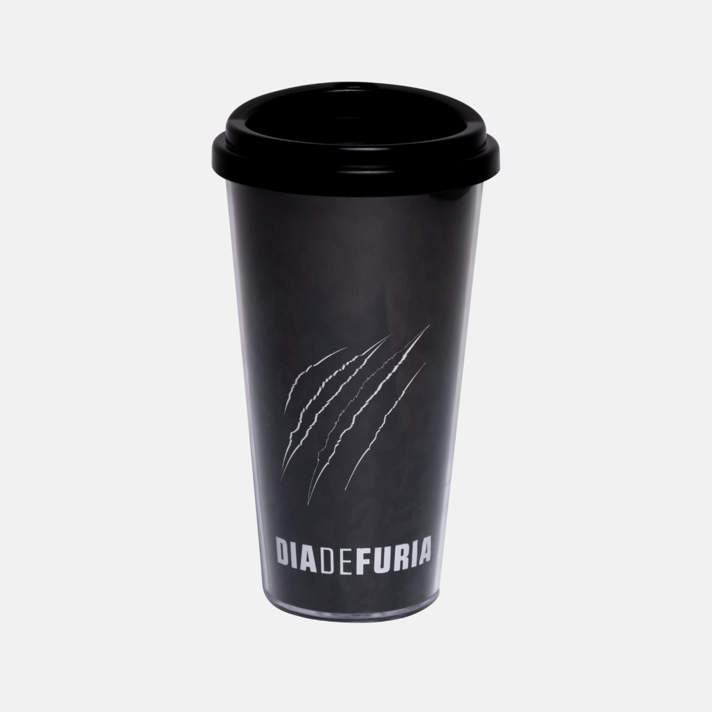Copo com Tampa Furia Preto