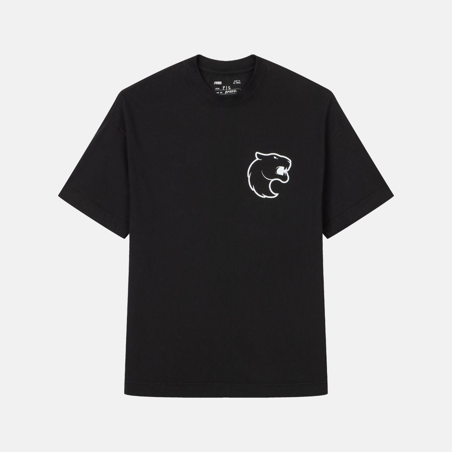 Camiseta Oversized FURIA Preta Basic: streetwear e casual