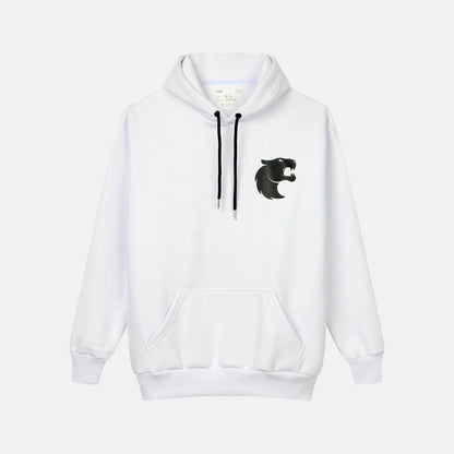 Moletom FURIA Branco Basic com Capuz: o drip do inverno