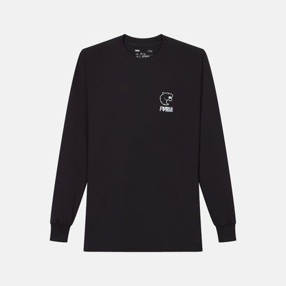 Camiseta Manga Longa Furia Classic Preta