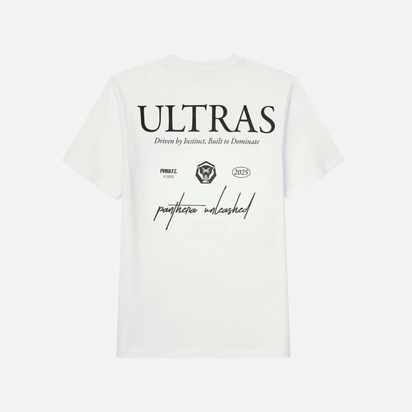 Camiseta Oversized Furia FC Ultras Off White