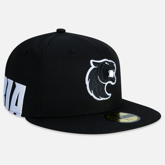Boné 59Fifty Furia x New Era Preto e Branco