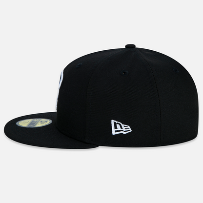 Boné 59Fifty Furia x New Era Preto e Branco
