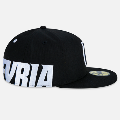 Boné 59Fifty Furia x New Era Preto e Branco