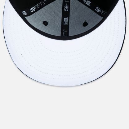Boné 59Fifty Furia x New Era Preto e Branco