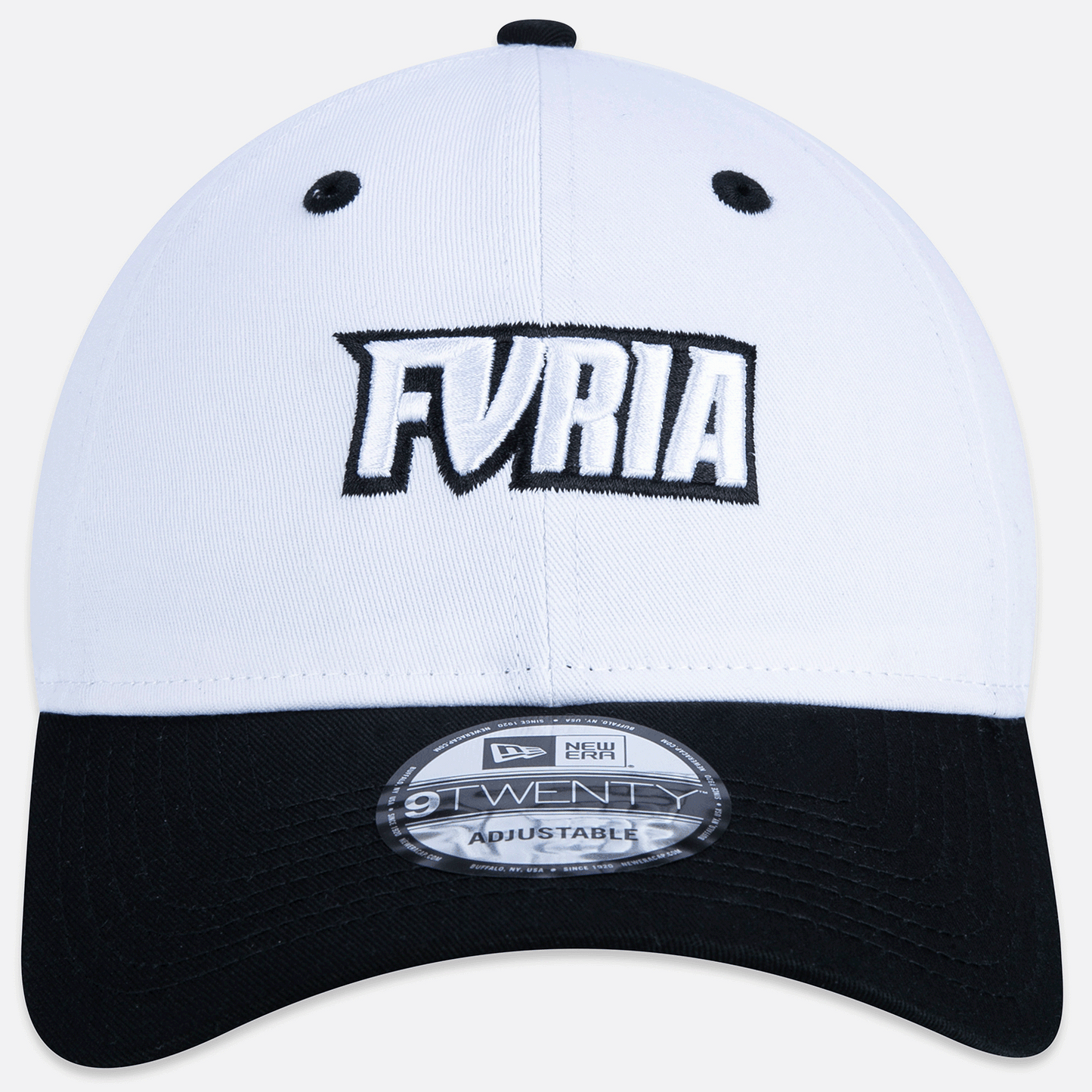 Boné 9Twenty Furia x New Era Branco e Preto