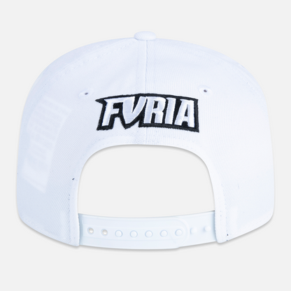 Boné 9Forth Furia x New Era Branco e Preto