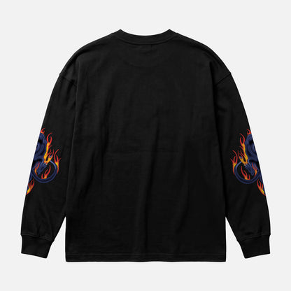 Camiseta Manga Longa Furia Year Nine Preta