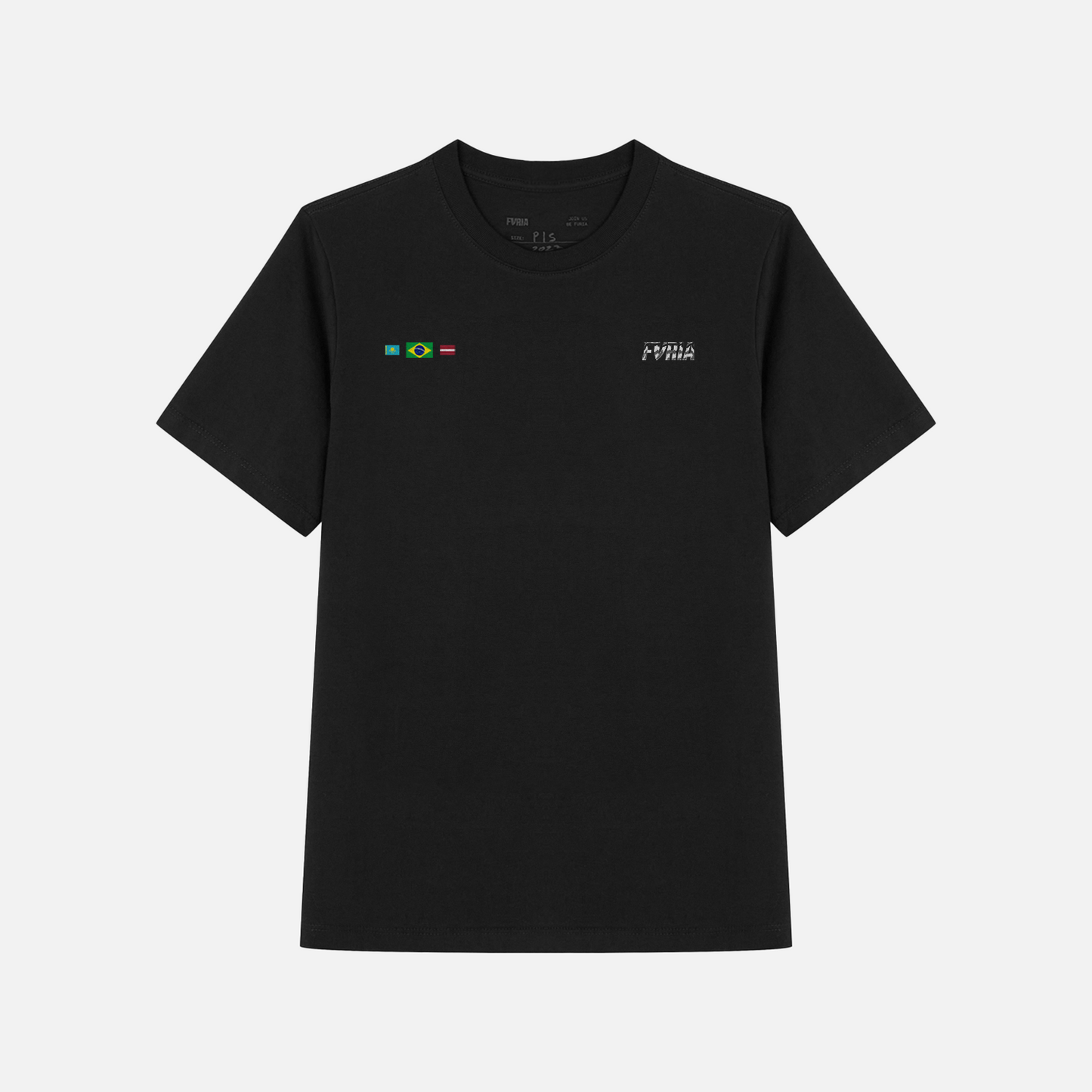 Camiseta Oversized Furia [CS] Nations Preta