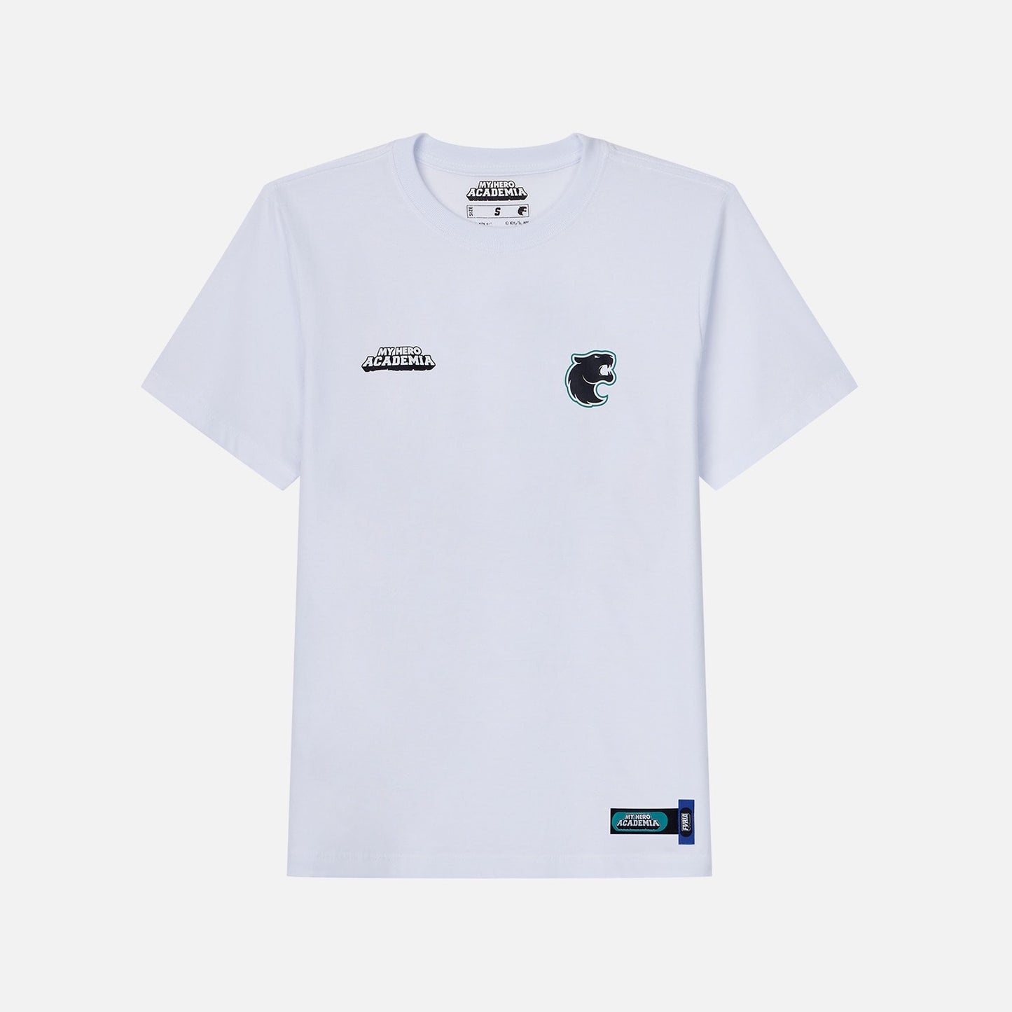 Camiseta My Hero Academia x Furia Izuku Midorya Branca